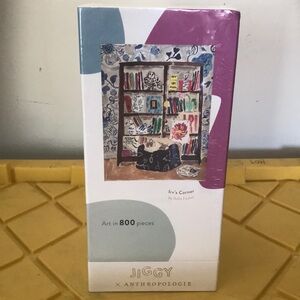 Anthropologie-800 piece Jiggy puzzle by Bella Foster. Brand New in plastic
